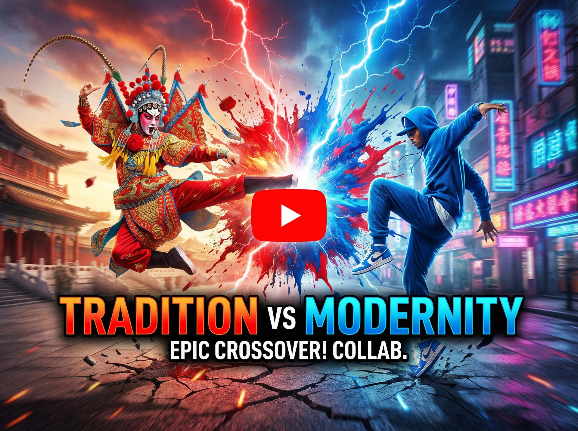 小蓝视频跨界整活视频